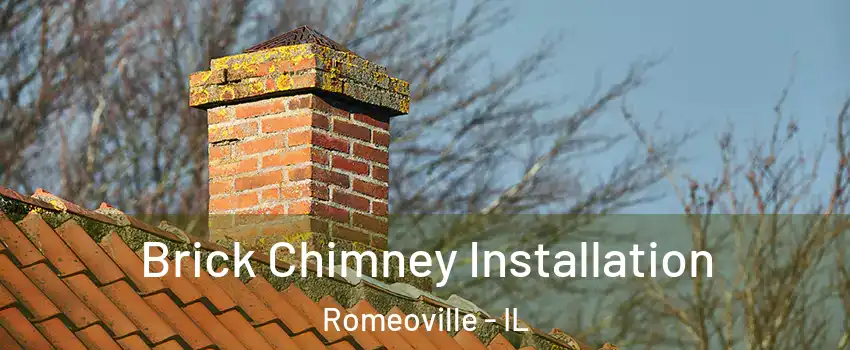  Brick Chimney Installation Romeoville - IL