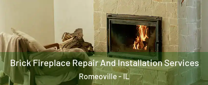  Brick Fireplace Repair And Installation Services Romeoville - IL