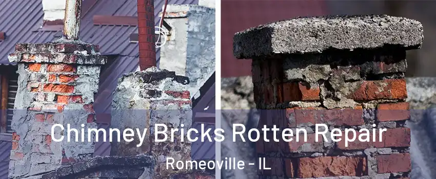  Chimney Bricks Rotten Repair Romeoville - IL
