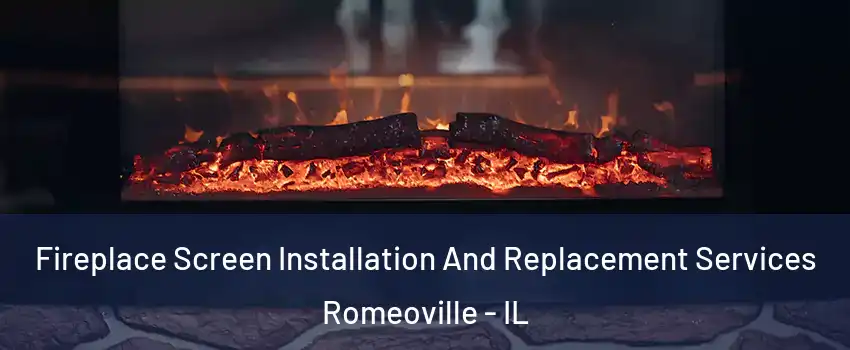  Fireplace Screen Installation And Replacement Services Romeoville - IL