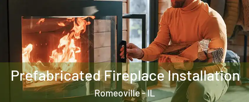  Prefabricated Fireplace Installation Romeoville - IL
